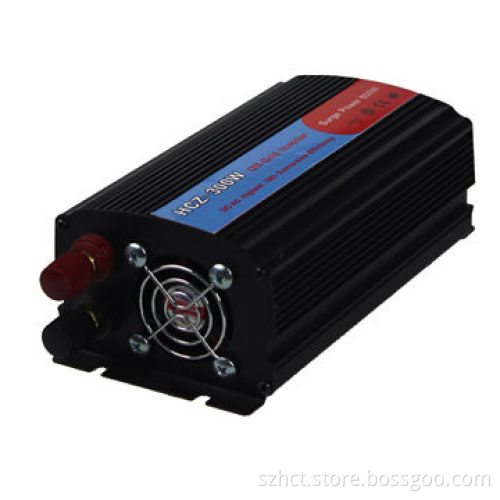 300W Power Inverter with Pure Sine Wave, 12/24V DC Input Voltages, 60/50Hz Output Frequencies